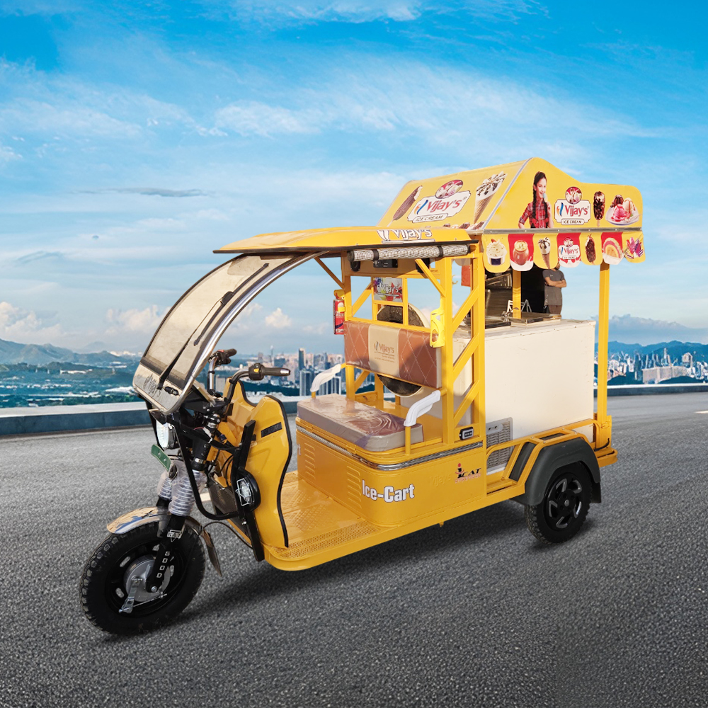 Top Benefits of Using an Electric Rickshaw for Ice Cream Vending
